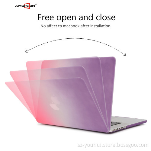 Hot fashion rainbow case for macbook 11'' 12'' 13'' 15''